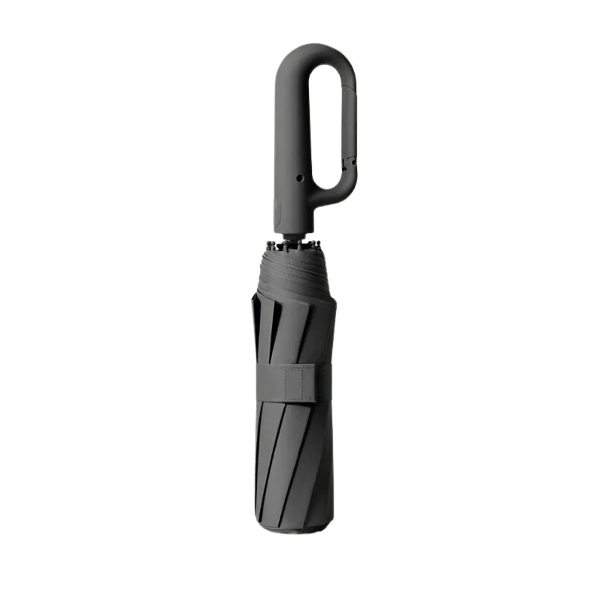 Automatic Folding Umbrella with Large Buckle Handle – Windproof & Space-Saving