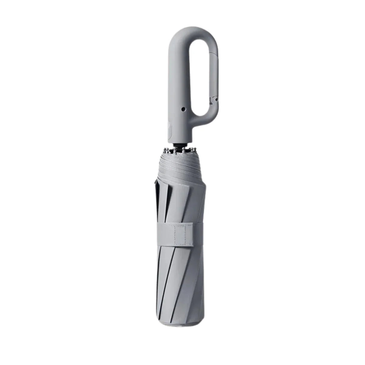 Automatic Folding Umbrella with Large Buckle Handle – Windproof & Space-Saving