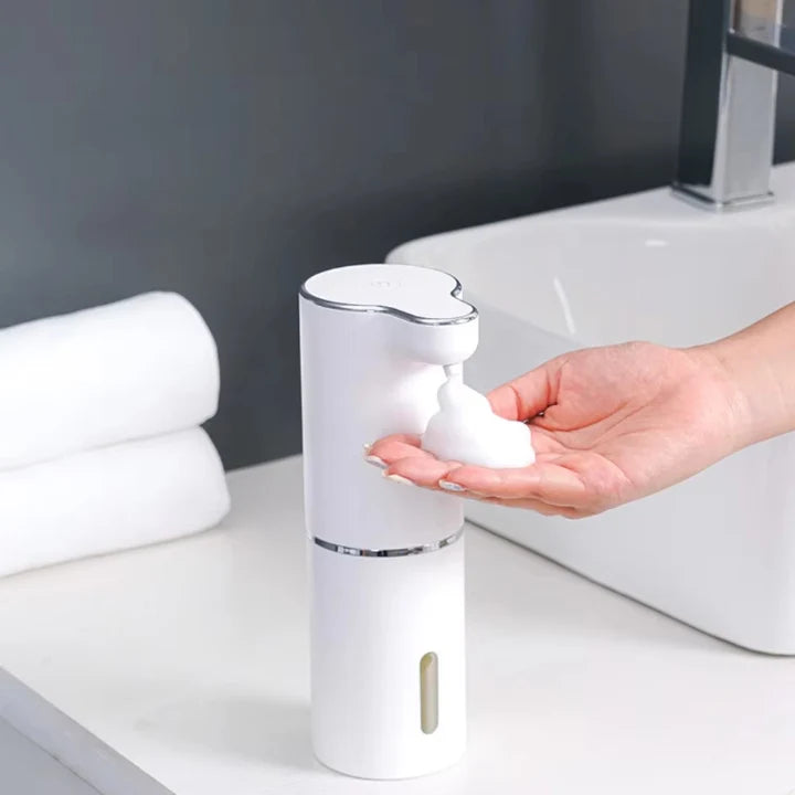 Automatic Soap Dispenser Touchless Sensor Adjustable Foam USB Rechargeable
