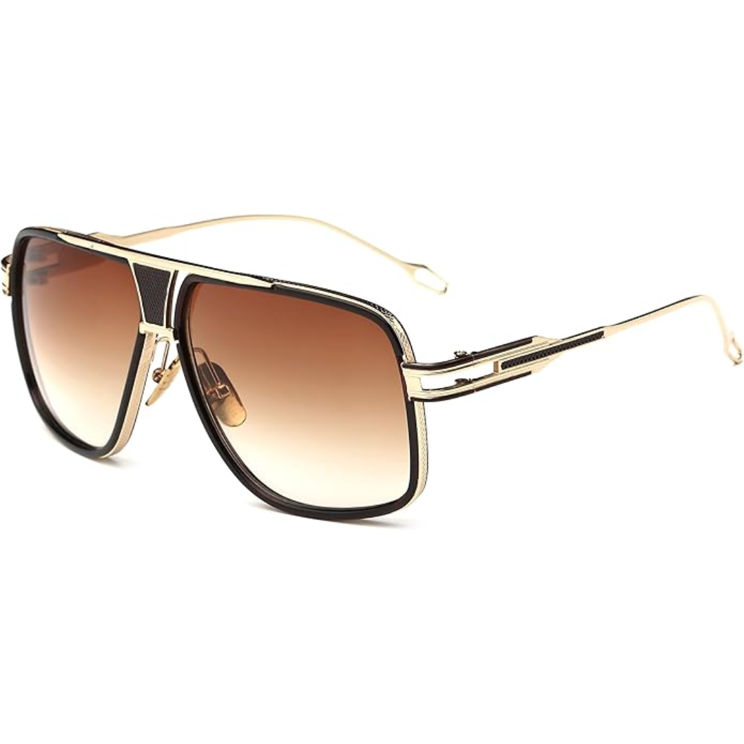 Aviator Sunglasses Lightweight Metal Frame Full UV Protection