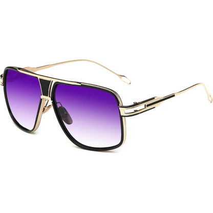 Aviator Sunglasses Lightweight Metal Frame Full UV Protection