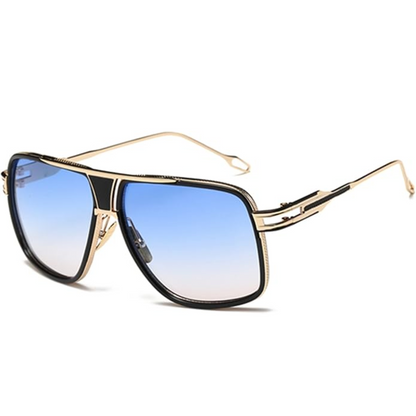 Aviator Sunglasses Lightweight Metal Frame Full UV Protection