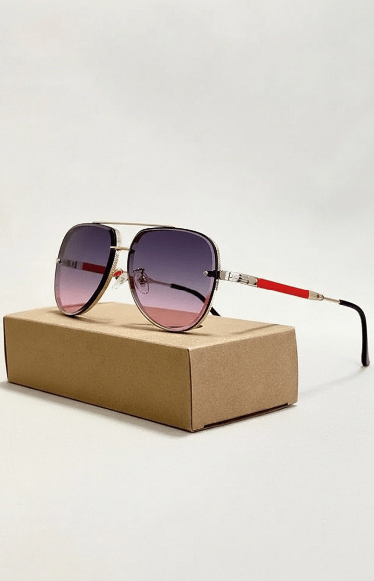 Aviator Sunglasses Lightweight UV400 & Anti-Reflective
