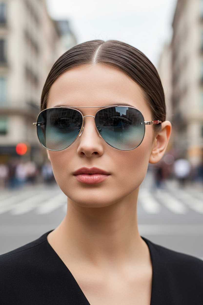 Aviator Sunglasses Lightweight UV400 & Anti-Reflective