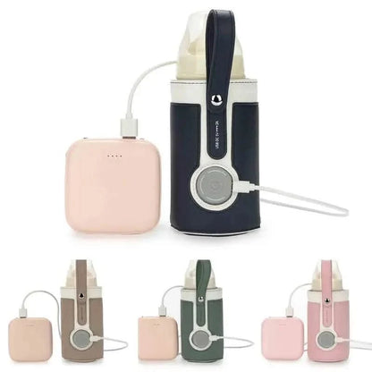 Baby Bottle Warmer Portable USB-Powered 3-Temp