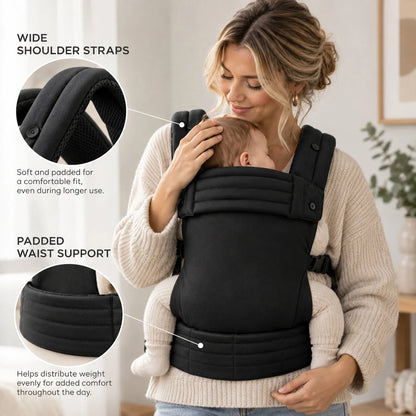 Baby Carrier Ergonomic 3-Position Padded Straps