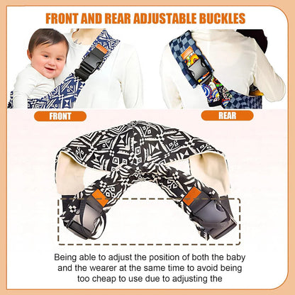 Baby Carrier Ergonomic Quick-Release Buckle Adjustable Straps