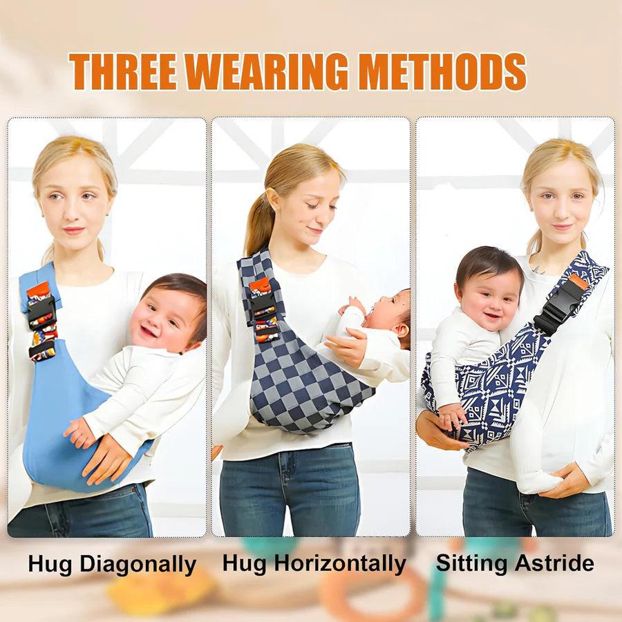 Baby Carrier Ergonomic Quick-Release Buckles