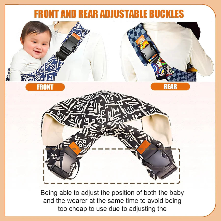 Baby Carrier Ergonomic Quick-Release Buckles