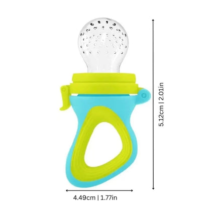Baby Food Feeder Silicone Squeeze Design Teething Relief
