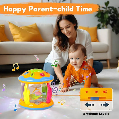 Baby Night Light Projector Rotating Sea Animals & Melodies