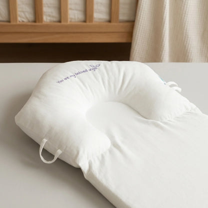 Baby Pillow Ergonomic Head Support Antibacterial Memory Foam