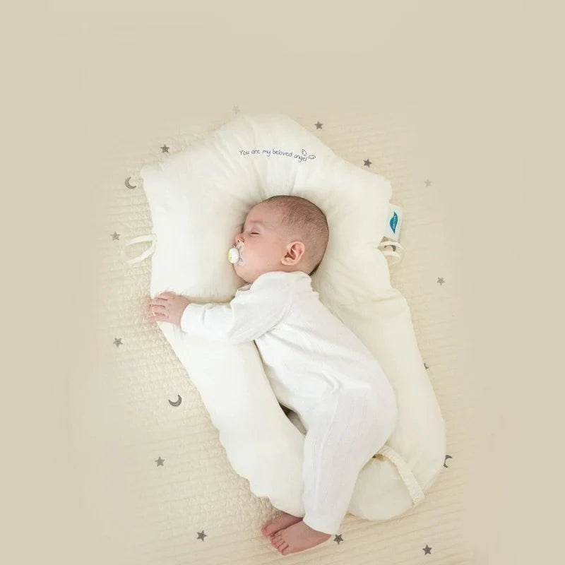 Baby Pillow Ergonomic Head Support Antibacterial Memory Foam