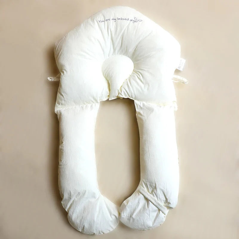 Baby Pillow Ergonomic Head Support Antibacterial Memory Foam