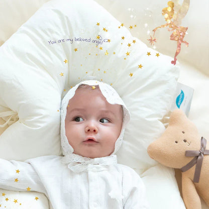 Baby Pillow Ergonomic Head Support Antibacterial Memory Foam