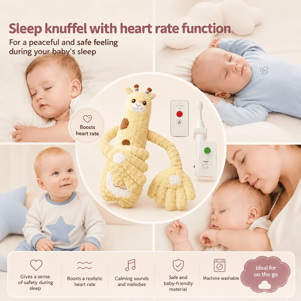 Baby Sleep Plush Rhythmic Patting USB Rechargeable