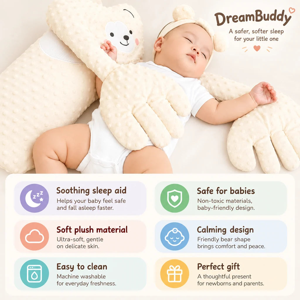 Baby Sleep Plush Toy Rhythmic Tapping 3 Modes
