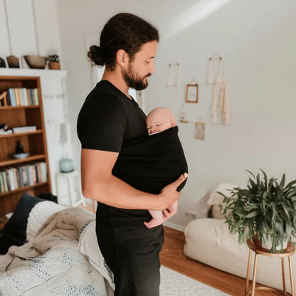 Babywearing Shirt Built-In Pouch Stretchy Cotton Machine Washable