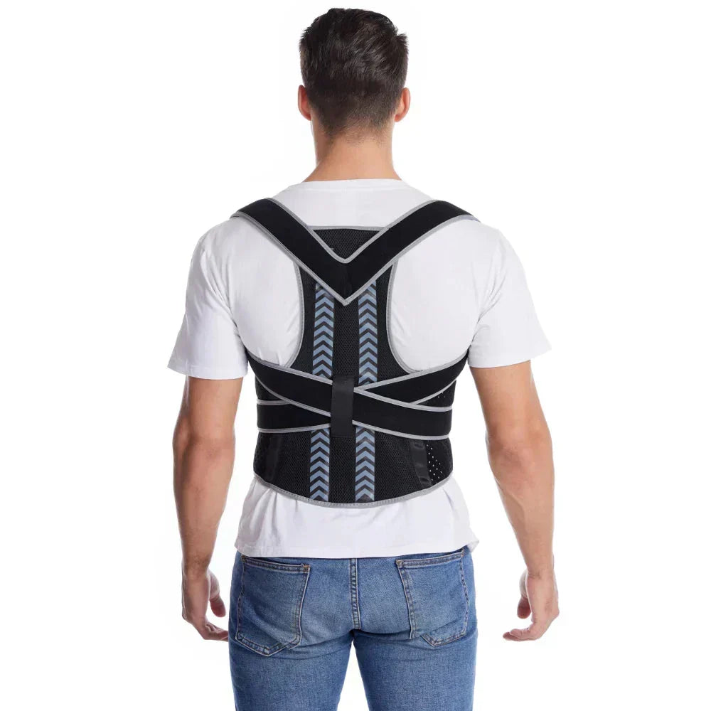 Back Brace Adjustable Breathable Posture Support