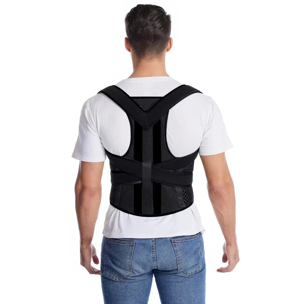 Back Brace Adjustable Breathable Posture Support