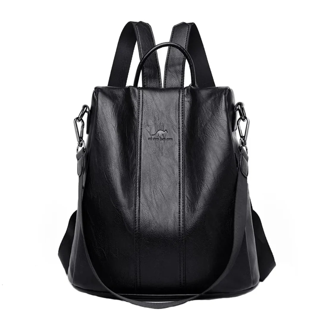 Backpack Anti-Theft Convertible Faux Leather