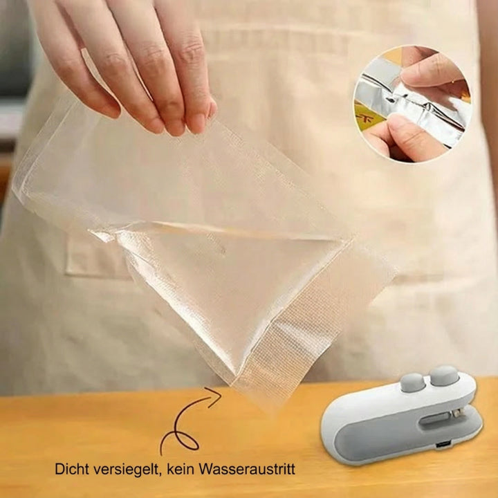 Bag Sealer 2-in-1 Seal & Cut USB Rechargeable