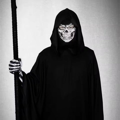 Balaclava Face Mask Skull Print Wind-Resistant Breathable Fabric