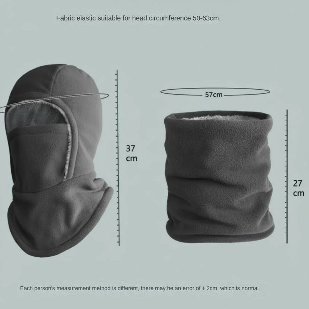 Balaclava Thermal Fleece Windproof Breathable One Size