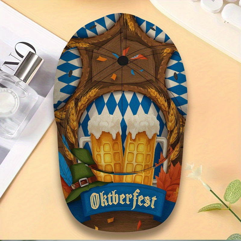 Baseball Cap All-Over Oktoberfest Print Adjustable Snapback
