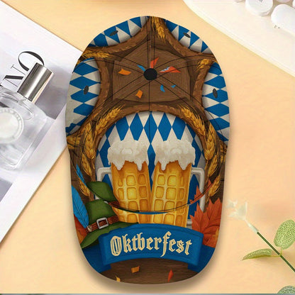 Baseball Cap All-Over Oktoberfest Print Adjustable Snapback