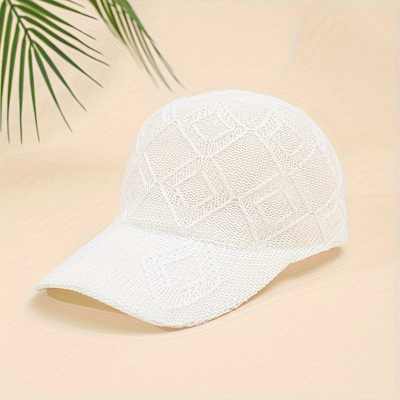 Baseball Cap Breathable Mesh Sun Protection Adjustable Snapback