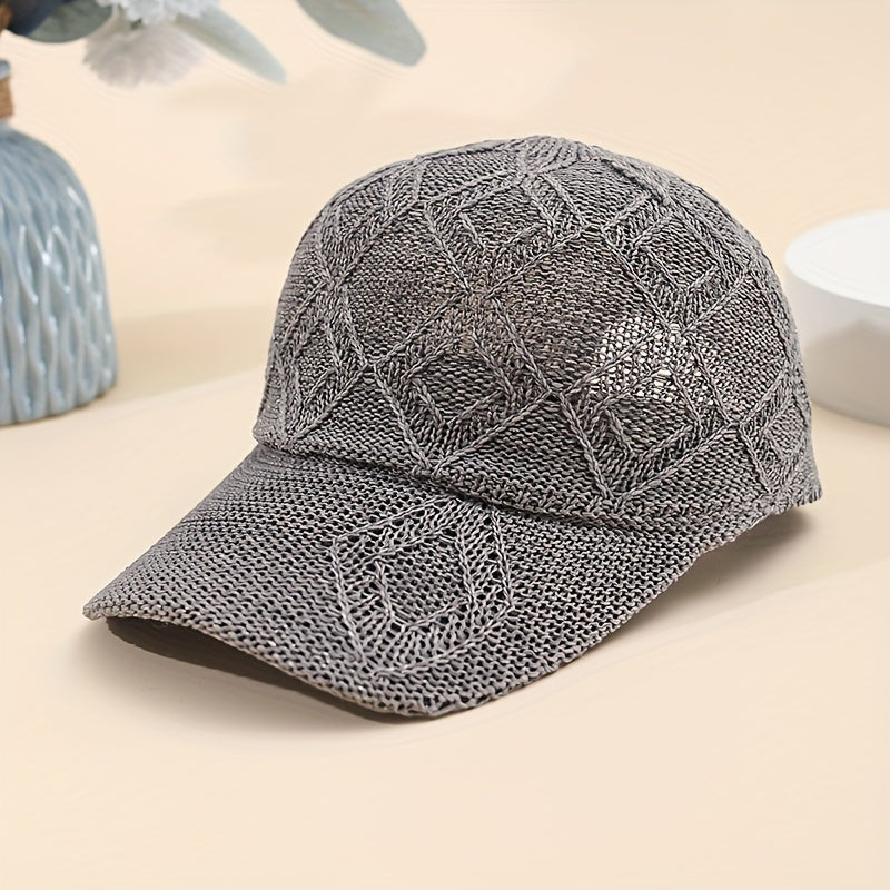 Baseball Cap Breathable Mesh Sun Protection Adjustable Snapback