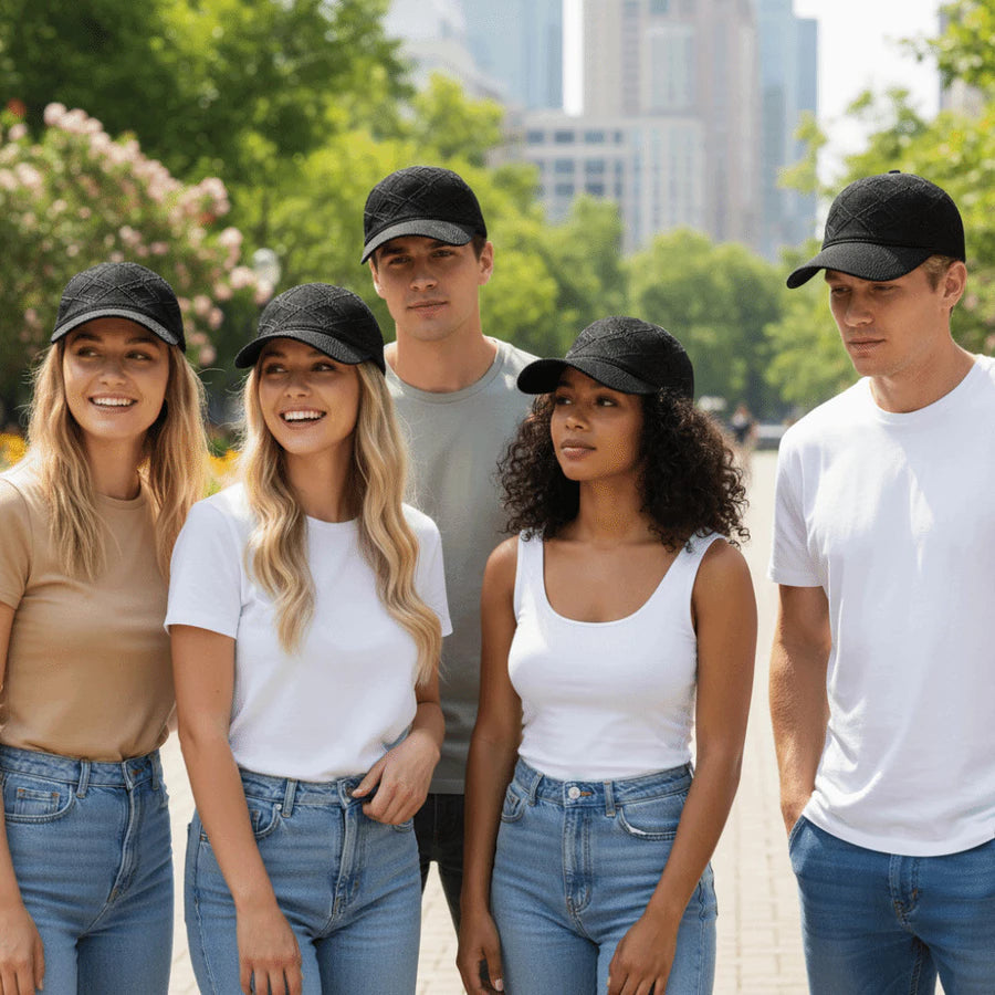 Baseball Cap Breathable Mesh Sun Protection Adjustable Snapback
