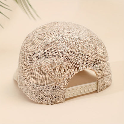 Baseball Cap Breathable Mesh Sun Protection Adjustable Snapback