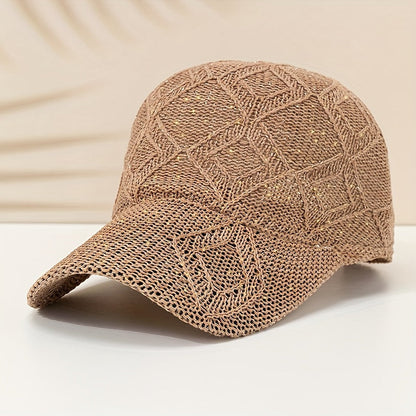 Baseball Cap Breathable Mesh Sun Protection Adjustable Snapback