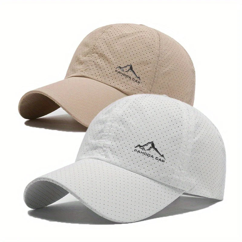 Baseball Cap Set Perforated Quick-Drying Set of 2
