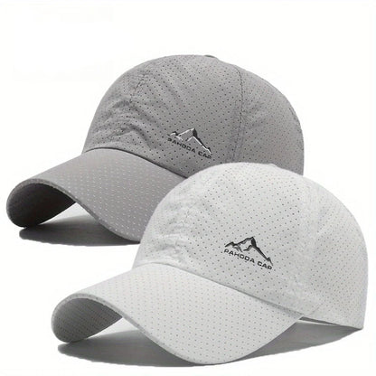 Baseball Cap Set Perforated Quick-Drying Set of 2