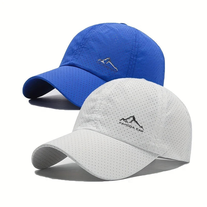 Baseball Cap Set Perforated Quick-Drying Set of 2