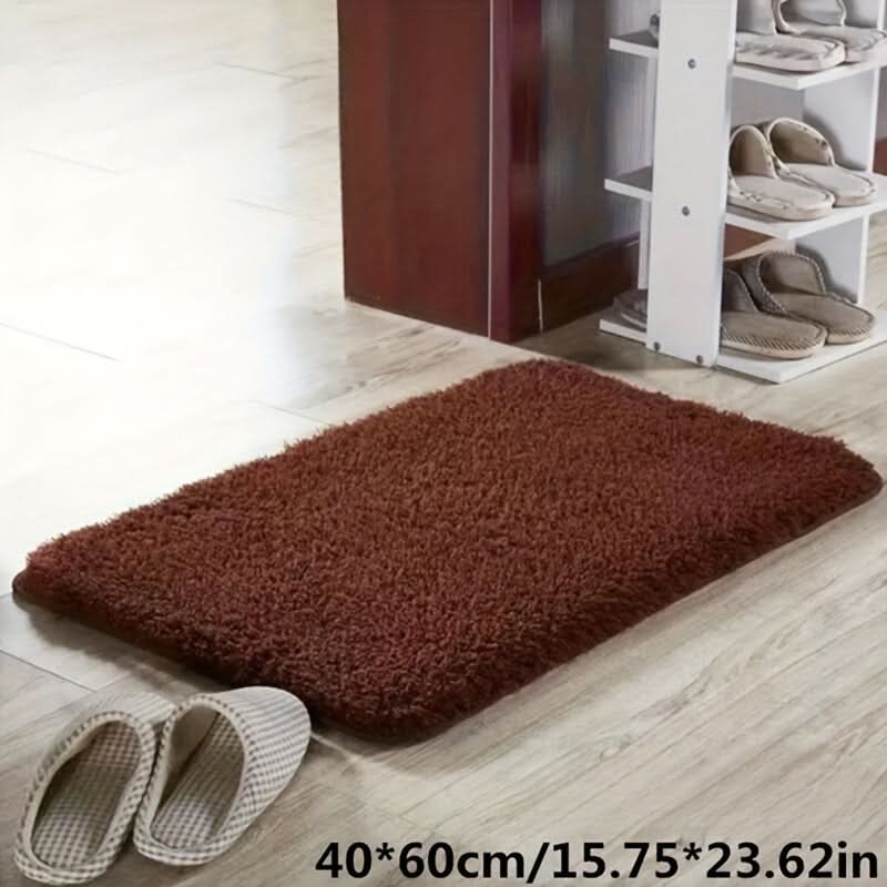 Bath Mat Extra Soft Microfiber Anti-Slip Backing & Quick-Drying