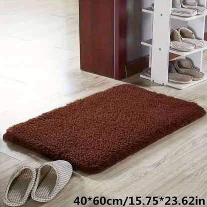 Bath Mat Extra Soft Microfiber Anti-Slip Backing & Quick-Drying