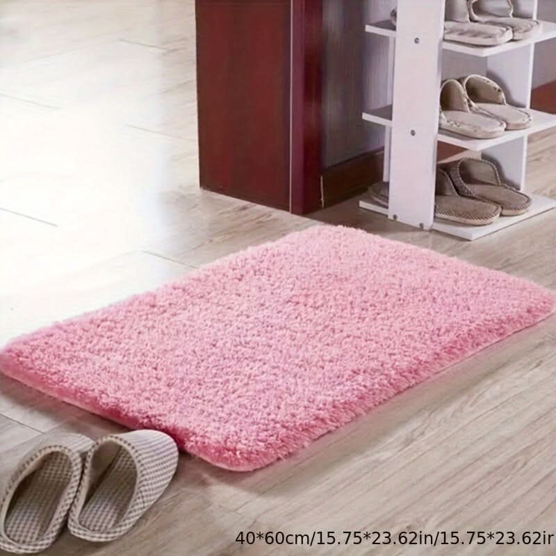 Bath Mat Extra Soft Microfiber Anti-Slip Backing & Quick-Drying