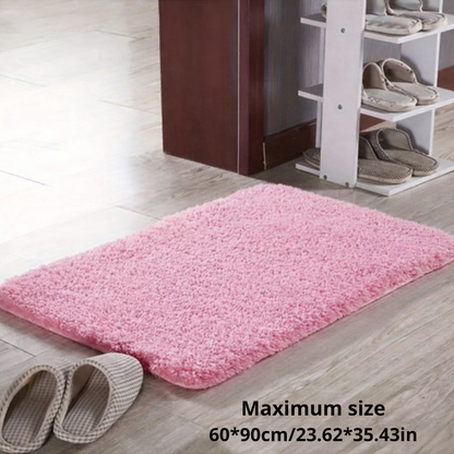 Bath Mat Extra Soft Microfiber Anti-Slip Backing & Quick-Drying