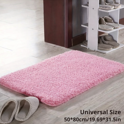 Bath Mat Extra Soft Microfiber Anti-Slip Backing & Quick-Drying