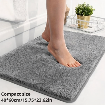 Bath Mat Extra Soft Microfiber Anti-Slip Backing & Quick-Drying