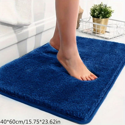 Bath Mat Extra Soft Microfiber Anti-Slip Backing & Quick-Drying