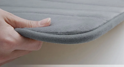 Bath Mat Memory Foam Absorbent Microfiber Non-Slip Backing