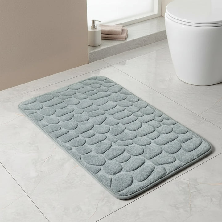 Bath Mat Memory Foam & Non-Slip Backing Quick-Drying
