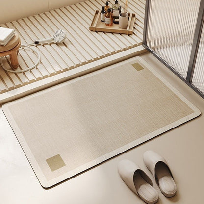 Bath Mat Memory Foam Non-Slip Quick-Drying & Machine Washable