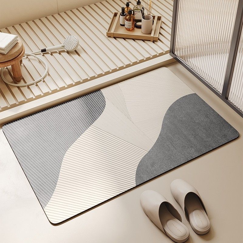Bath Mat Memory Foam Non-Slip Quick-Drying & Machine Washable