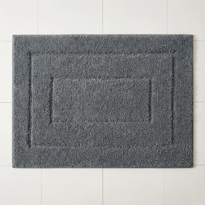 Bath Mat Microfiber Double Frame Non-Slip